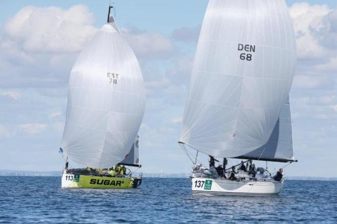 Hansen and Sugar battling in Class C - ORC World Championship 2016 © Max Ranchi / ORC